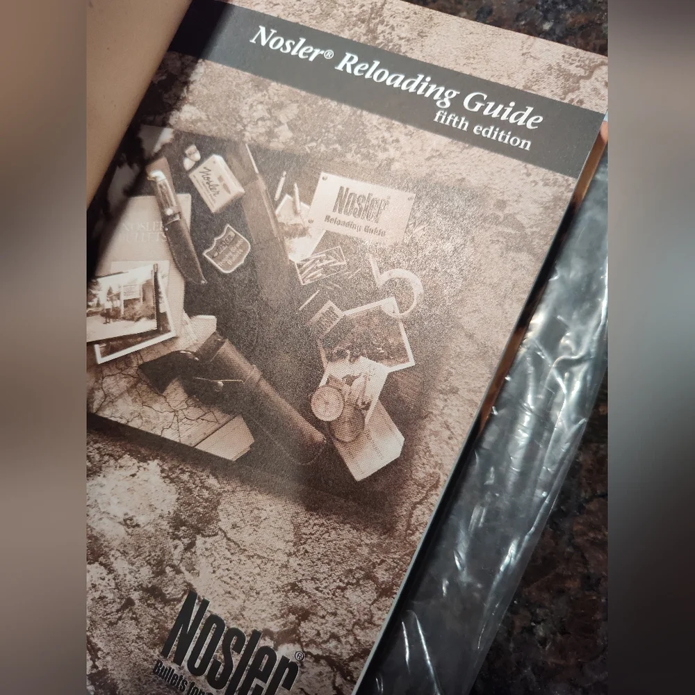 NWT Nosler Reloading Guide Book, 5th Edition